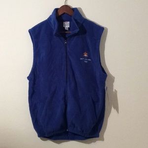 NWT Men's Salt Lake City 2002 Olympic fleece  Lg